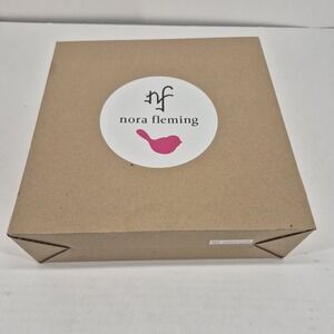 Nora Fleming Square Napkin Holder/Candy Dish  8.25" x 8.25"